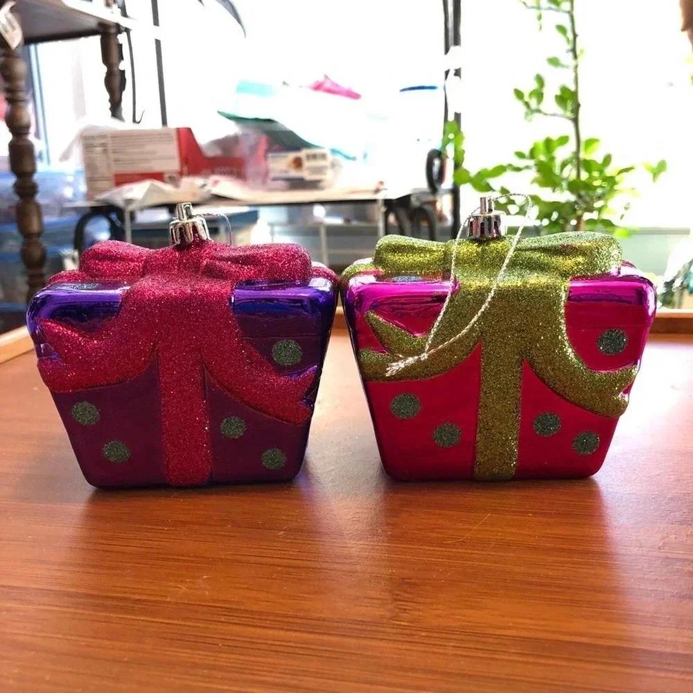 Christmas ornaments beautifully gifts box